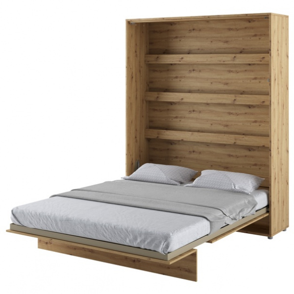 Sklápěcí postel BED CONCEPT 1 dub artisan, 160x200 cm