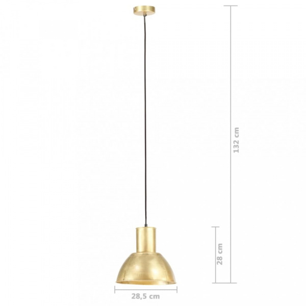Závěsná lampa mosaz Dekorhome 28,5 cm,Závěsná lampa mosaz Dekorhome 28,5 cm