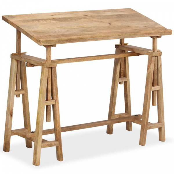 Náklopný kreslící stůl mangovníkové dřevo Dekorhome,Náklopný kreslící stůl mangovníkové dřevo Dekorh