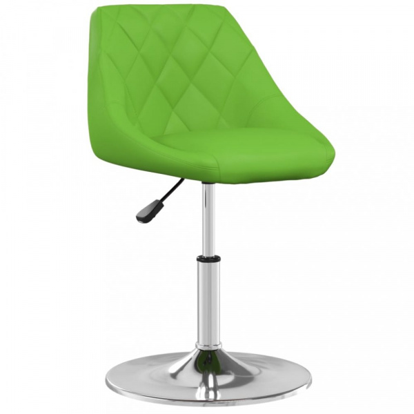 Kancelářská židle umělá kůže / chrom Dekorhome Zelená,Kancelářská židle umělá kůže / chrom Dekorhome