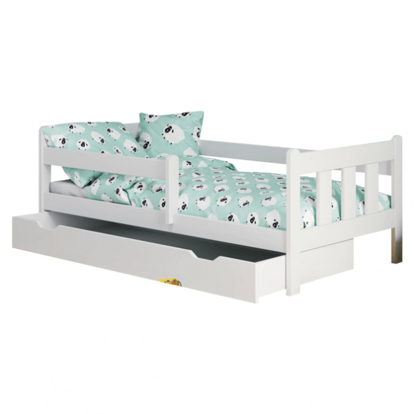 Dětská postel MORANIKO bílá, 80x160 cm