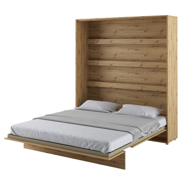 Sklápěcí postel BED CONCEPT 1 dub artisan, 180x200 cm