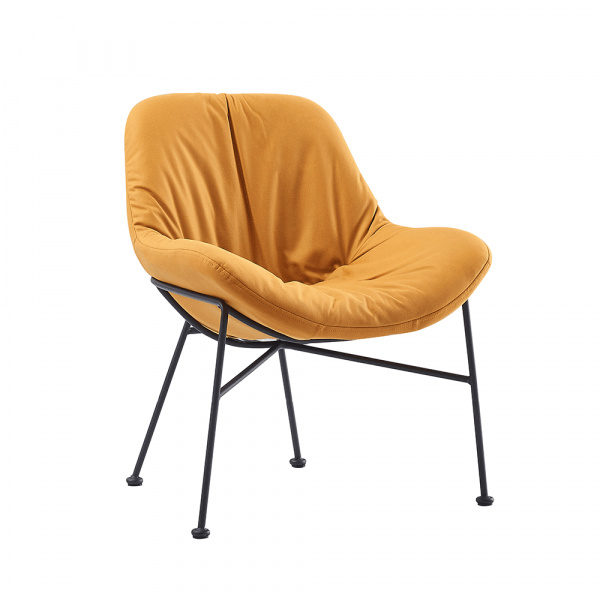 Jídelní židle KALIFA Žlutá,Jídelní židle KALIFA Žlutá