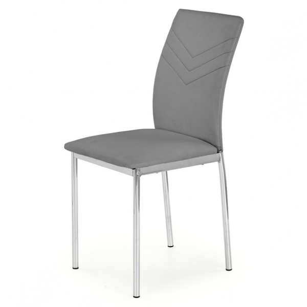 Jídelní židle SCK-137 šedá/chrom