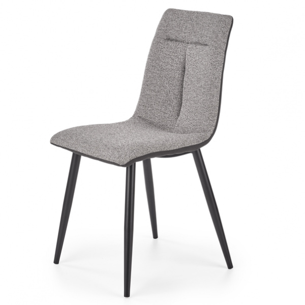 Jídelní židle SCK-374 šedá/černá