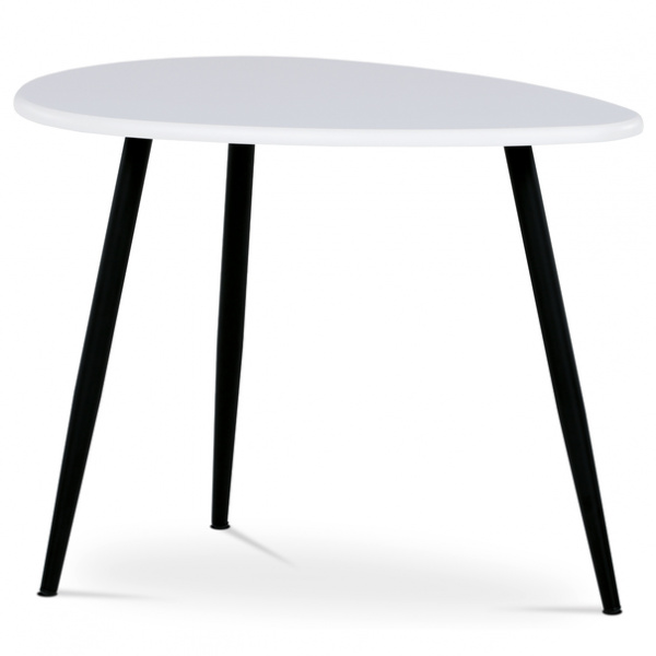 Konferenční stolek CREMONA bílá/černá