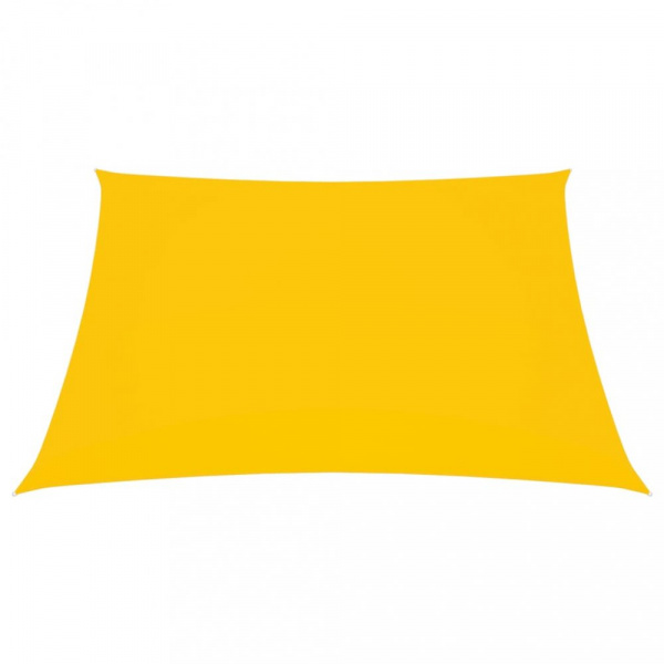 Stínící plachta obdélníková 2x3,5 m oxfordská látka Dekorhome Žlutá,Stínící plachta obdélníková 2x3,