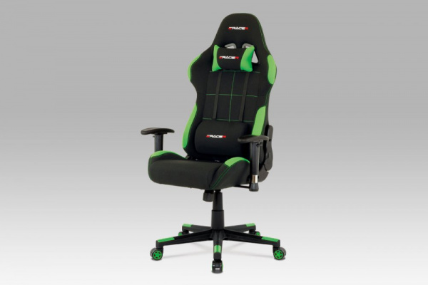 Kancelářská židle KA-F02 látka / plast Zelená,Kancelářská židle KA-F02 látka / plast Zelená