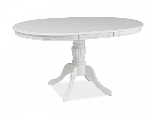Rozkládací jídelní stůl OLIVIA Bílá,Rozkládací jídelní stůl OLIVIA Bílá