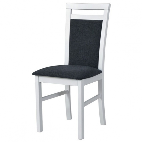 Jídelní židle MILAN 5 bílá/černá
