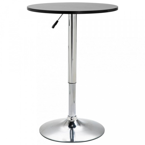 Barový stůl Ø 60 cm Dekorhome Černá,Barový stůl Ø 60 cm Dekorhome Černá