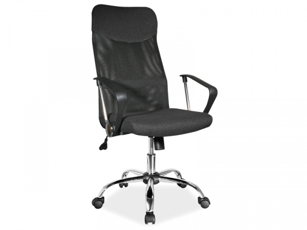 Kancelářská židle Q-025 Tmavě šedá,Kancelářská židle Q-025 Tmavě šedá
