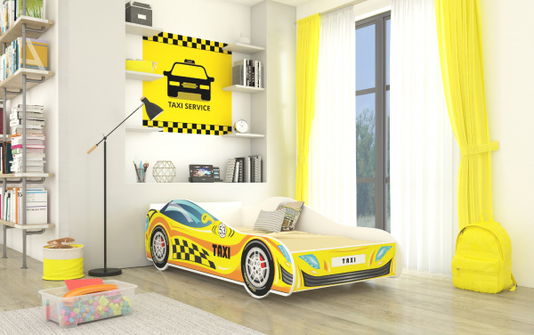 Dětská postel - Taxi Rozměr: 160 x 80 cm