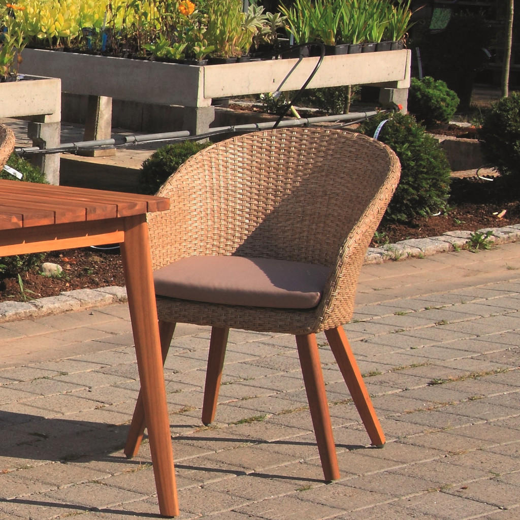 Acamp SADA ZAHR. KŘESEL 4 ks, dřevo, kov, plast, textil