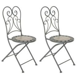 Acamp SADA ZAHR. ŽIDLÍ 2 ks kov, keramika