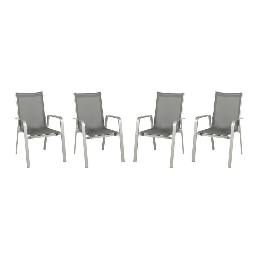 Acamp SADA ZAHR. ŽIDLÍ 4 ks, textil, kov