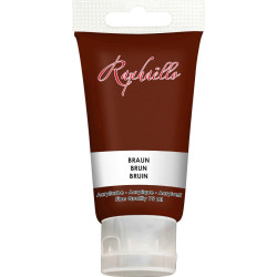 AKRYLOVÁ BARVA, hnědá