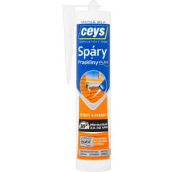 Akrylový tmel Ceys Spáry a praskliny flex matná bílá 280 ml