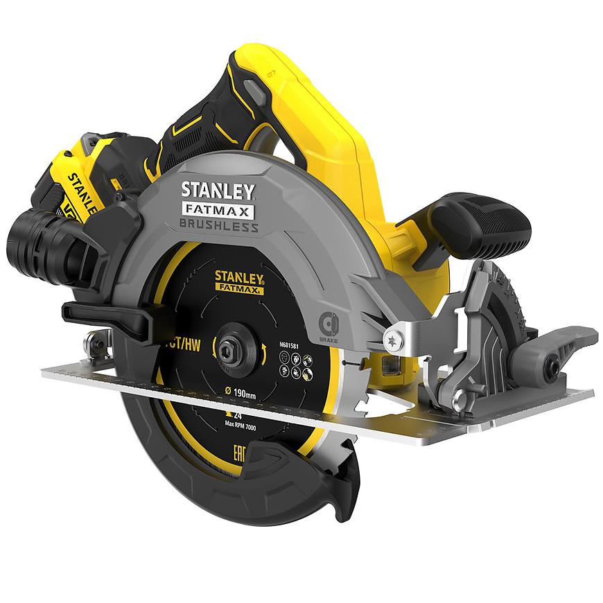 Aku ruční okružní pila 190 mm Fatmax® V20 2x4.0 Ah 18V
