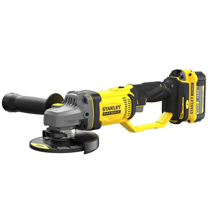 Aku úhlová bruska Fatmax® V20 2x4.0 Ah 18V