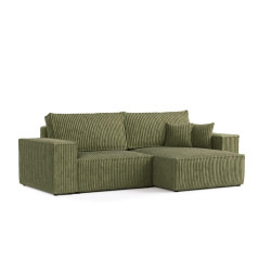 AltaBeds ROHOVÁ SEDAČKA CAVO, textil, Zelená