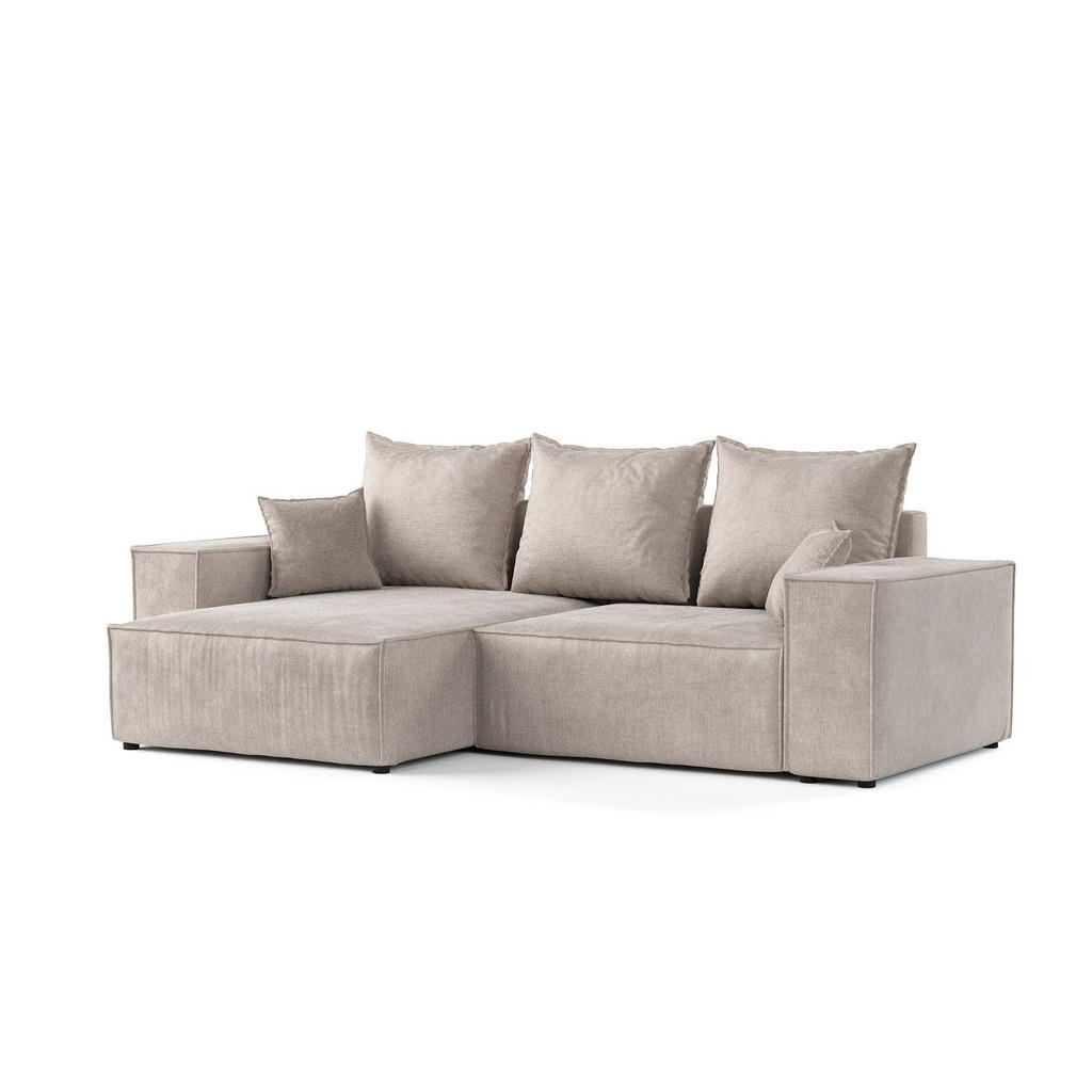 AltaBeds ROHOVÁ SEDAČKA SENSO, textil, Béžová