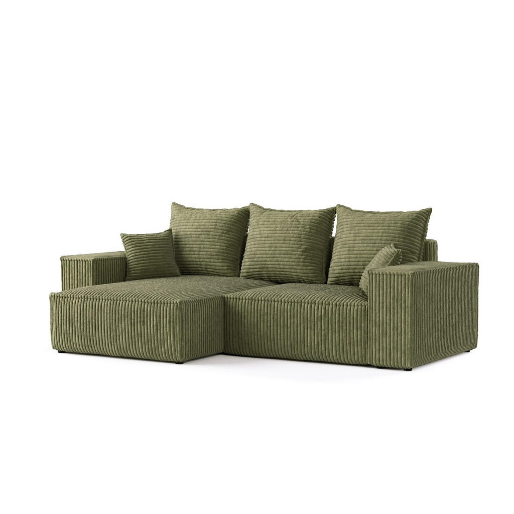AltaBeds ROHOVÁ SEDAČKA SENSO, textil, Zelená