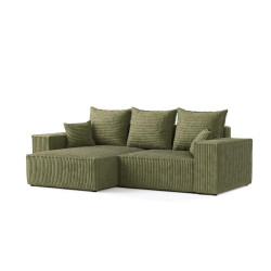 AltaBeds ROHOVÁ SEDAČKA SENSO, textil, Zelená
