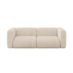 ALTDECOR MODULÁRNÍ pohovka MIRA-S1, 2místná, 228 × 89 × 70 cm, béžová, velur