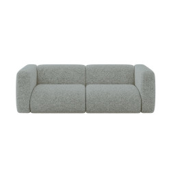 ALTDECOR MODULÁRNÍ pohovka MIRA-S1, 2místná, 228 × 89 × 70 cm, zelená, velur