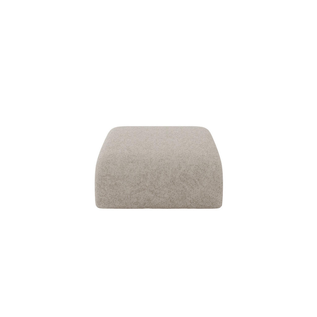 ALTDECOR MODULÁRNÍ TABURET MIRA-PUF 91x89x40 cm, béžový, velur