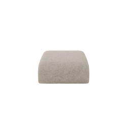 ALTDECOR MODULÁRNÍ TABURET MIRA-PUF 91x89x40 cm, béžový, velur