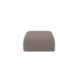 ALTDECOR MODULÁRNÍ TABURET MIRA-PUF 91x89x40 cm, hnědý, buklé