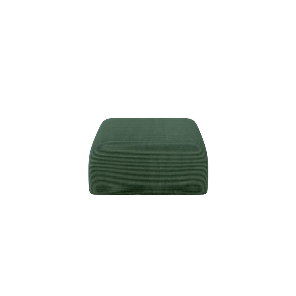 ALTDECOR MODULÁRNÍ TABURET MIRA-PUF 91x89x40 cm, zelený, manšestr