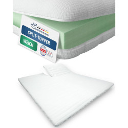 AM Qualitätsmatratzen DĚLENÁ VRCHNÍ KOUTKA Comfort 200/200 cm - výška 6 cm