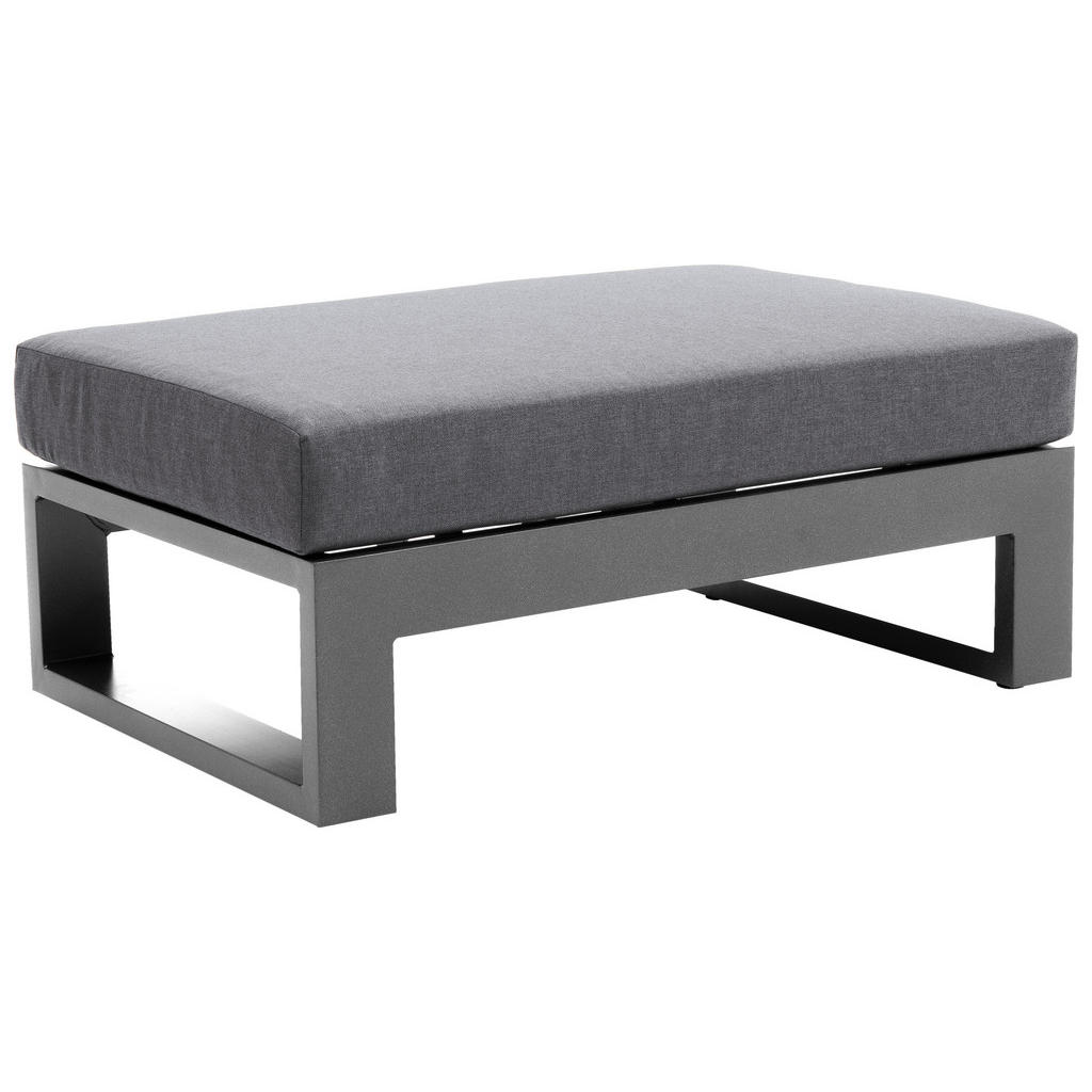 Amatio LOUNGE TABURET textil, kov
