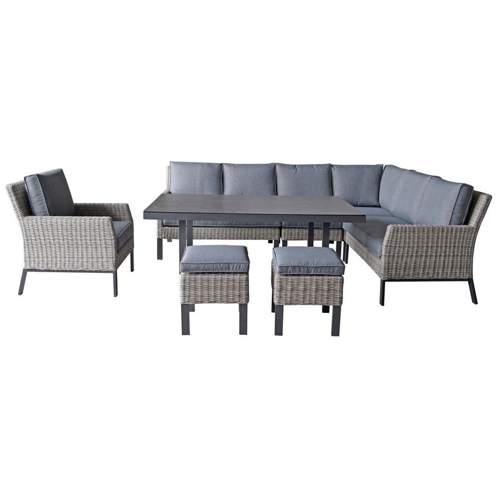 Amatio TERASOVÁ SEDACÍ SOUPRAVA, kov, plast, sklo, textil