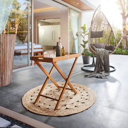 Ambia Garden BALKONOVÝ STOLEK, dřevo, 68/42,5/68 cm