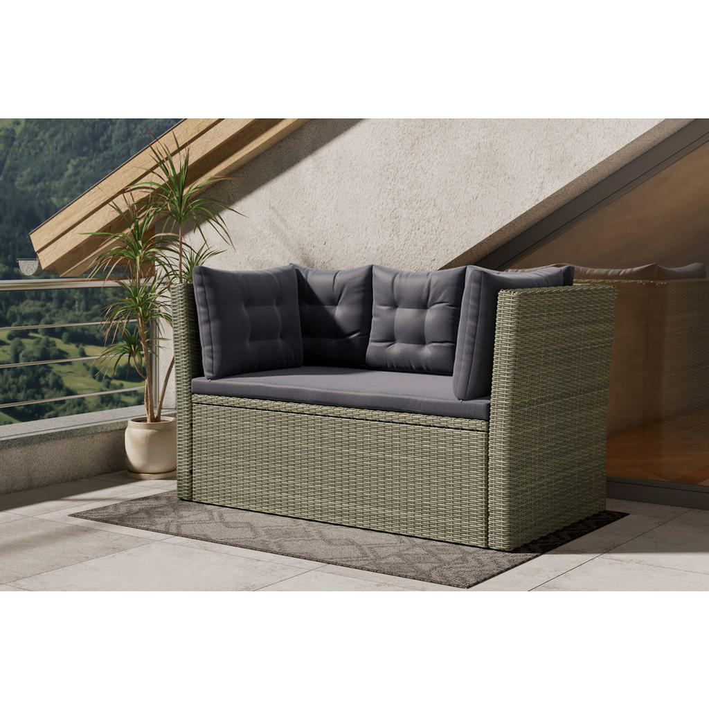 Ambia Garden ZAHRADNÍ LAVICE kov, plast, textil