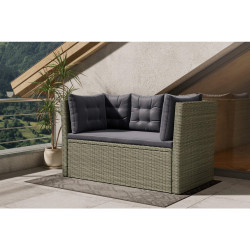 Ambia Garden ZAHRADNÍ LAVICE kov, plast, textil