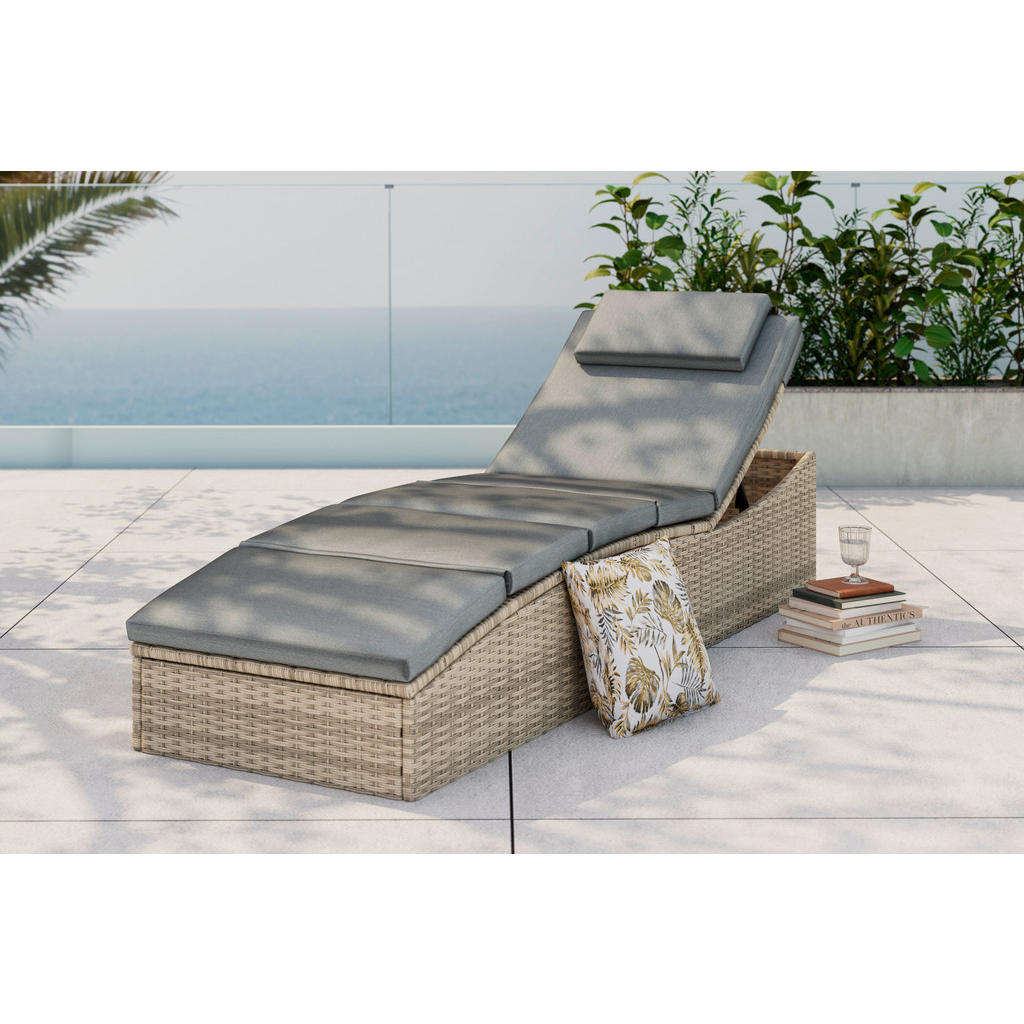 Ambia Garden ZAHRADNÍ LEHÁTKO kov, plast, textil