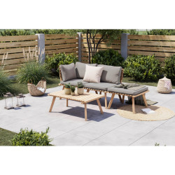 Ambia Garden ZAHRADNÍ SESTAVA dřevo, textil