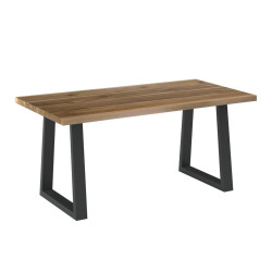 Ambia Garden ZAHRADNÍ STOLEK, dřevo, kov, 115/45/60 cm