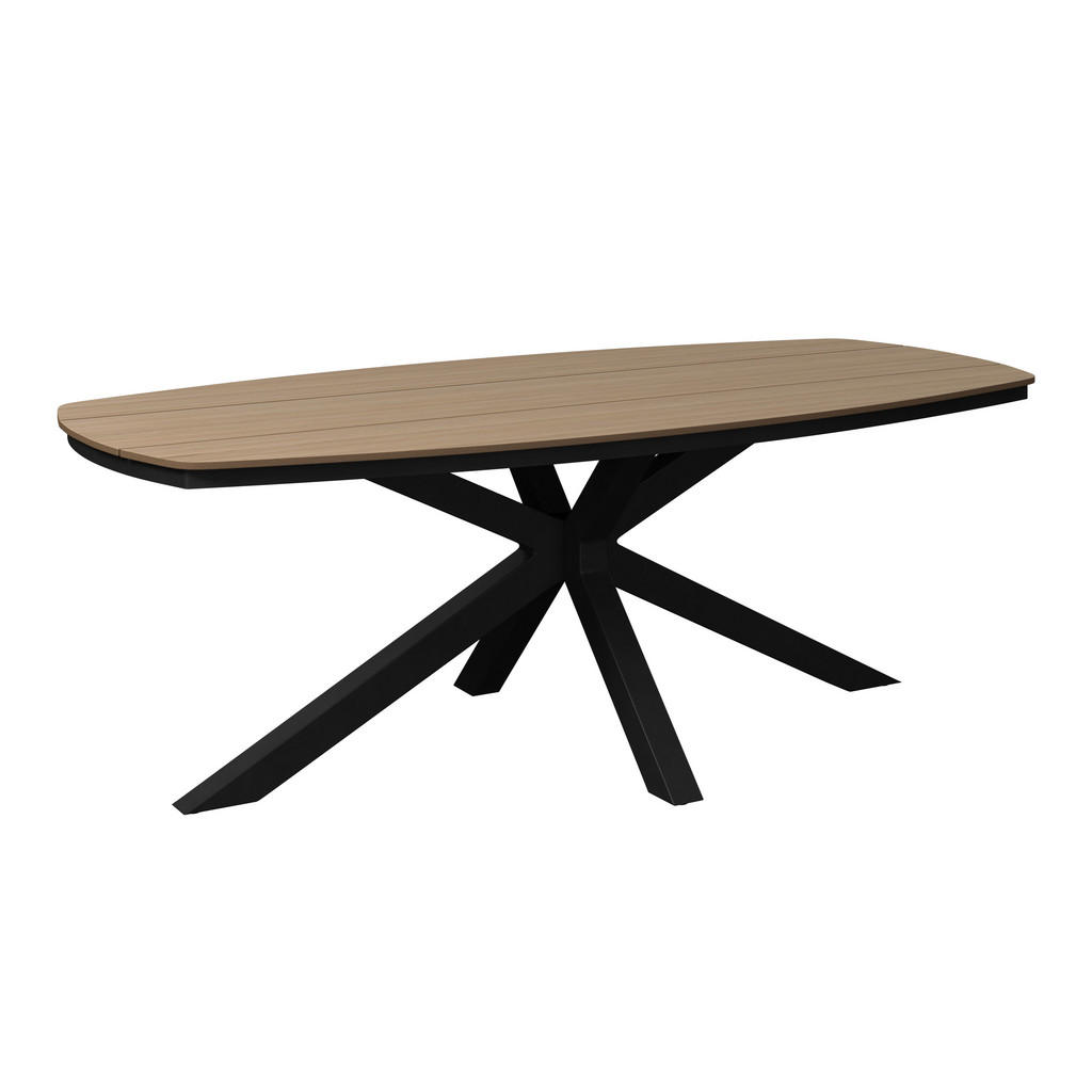 Ambia Garden ZAHRADNÍ STŮL, kov, plast, 201/75/100 cm