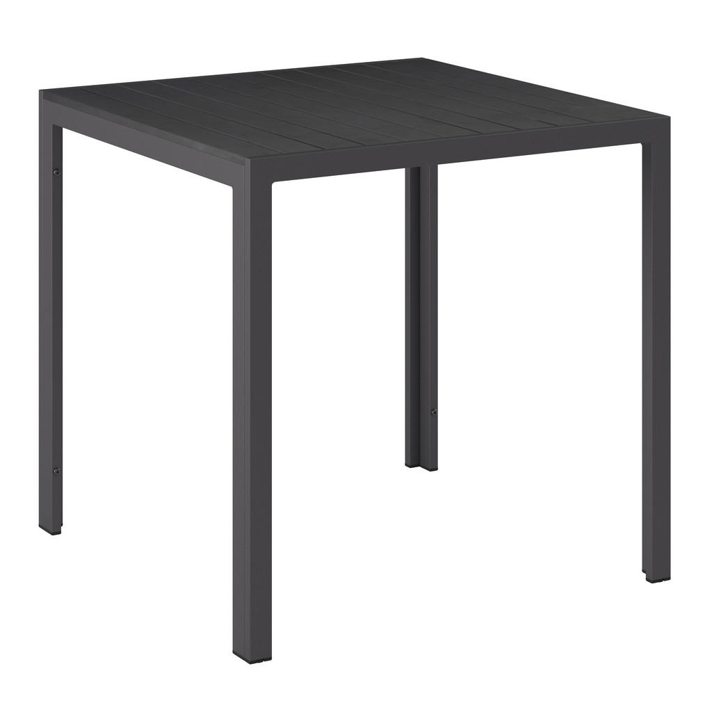 Ambia Garden ZAHRADNÍ STŮL, kov, plast, 76,5/74/76,5 cm