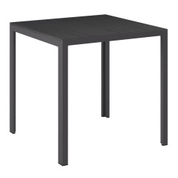 Ambia Garden ZAHRADNÍ STŮL, kov, plast, 76,5/74/76,5 cm