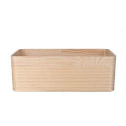 Ambia Home KOŠ DO REGÁLU, přírodní barvy