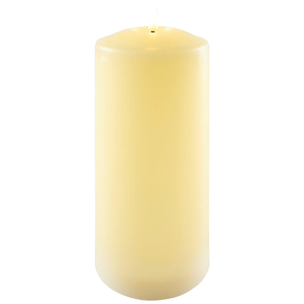 Ambia Home LED SVÍČKA plast, přírodní materiály