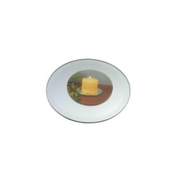 Ambia Home MISKA NA SVÍČKY plast, sklo