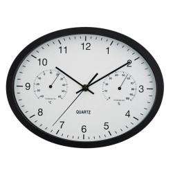 Ambia Home NÁSTĚNNÉ HODINY černá 22,6/29,4 cm